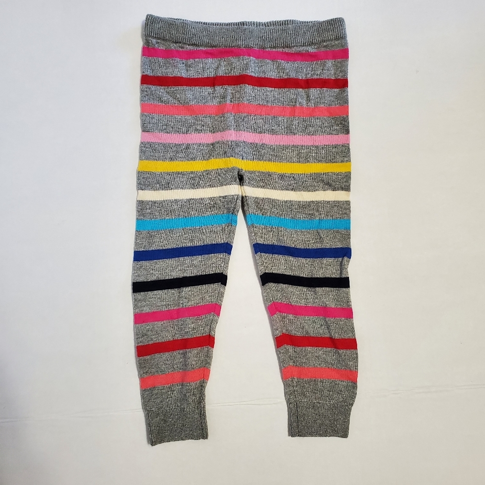 New - Multi Colored Striped Stretch Pants